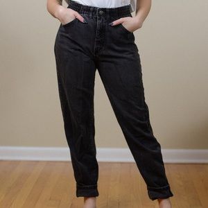 Vintage black lee jeans size 6